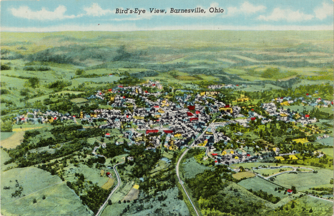 Bird's Eye View, Barnesville, Ohio