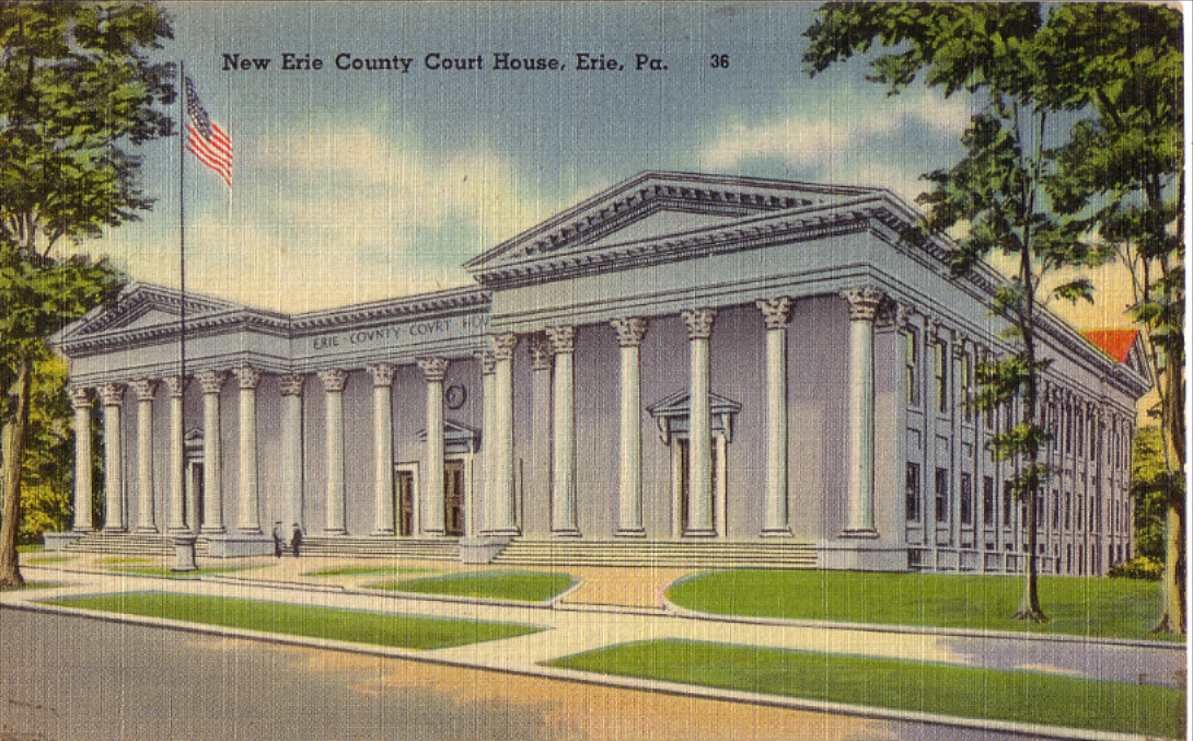 New Erie County Court House, Erie PA