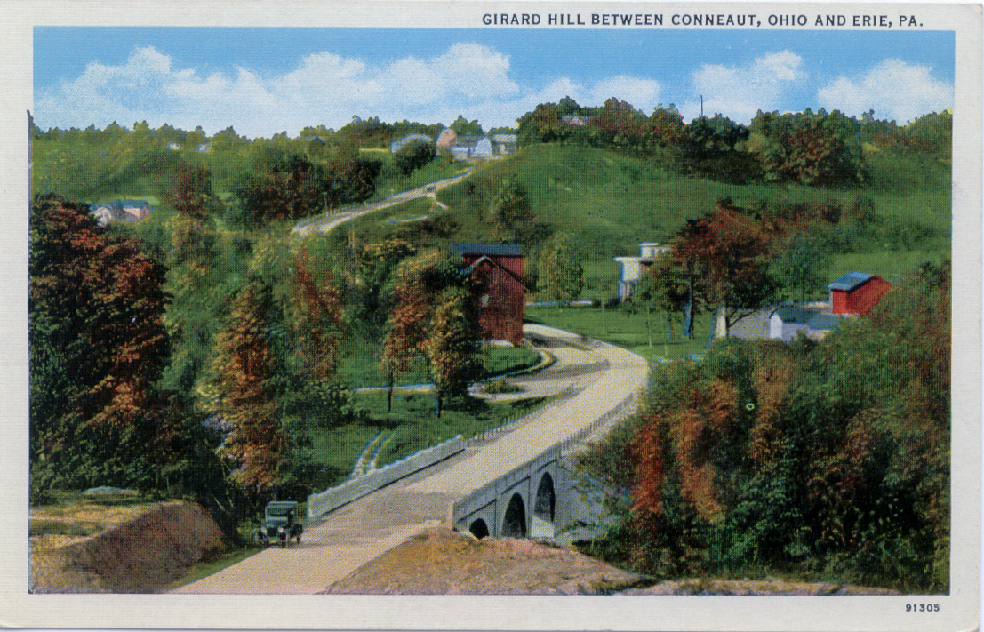 Girard Hill Between Conneaut, Ohio and Erie, PA
