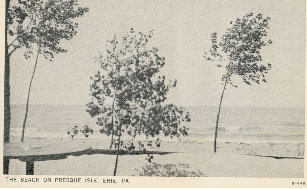 Beach on Presque Isle, Erie PA
