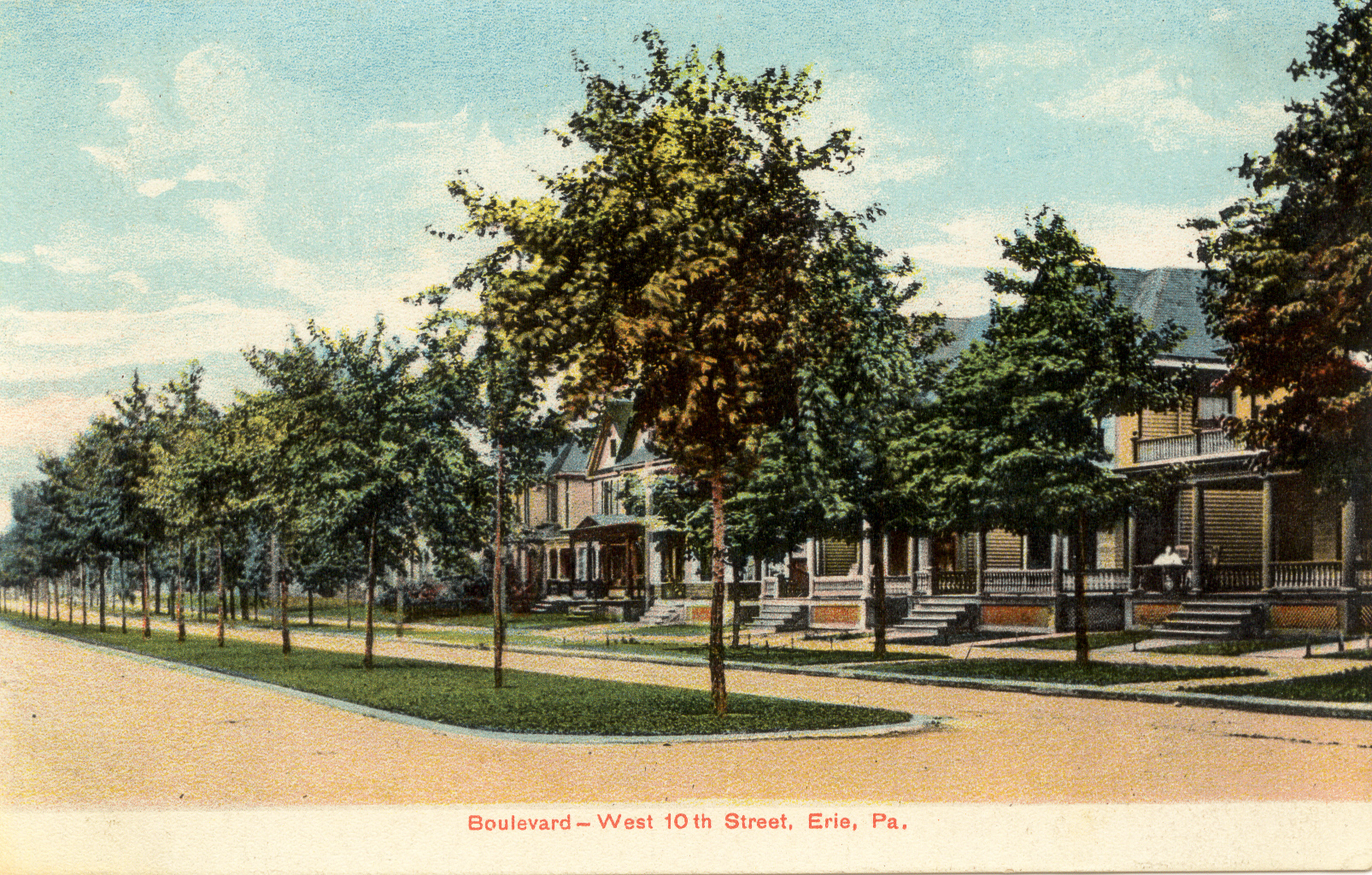 Boulevard - West 10th Street, Erie PA