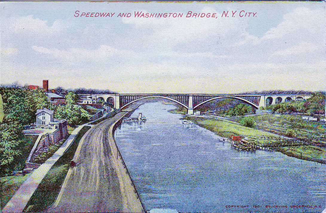 Speedway and Washington Bridge, NY City
