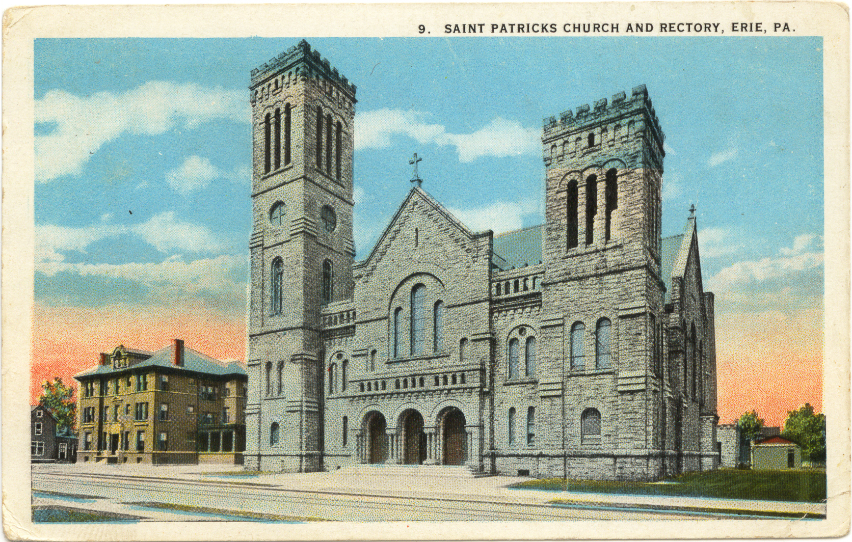 St Patrick's Church and Rectory, Erie PA